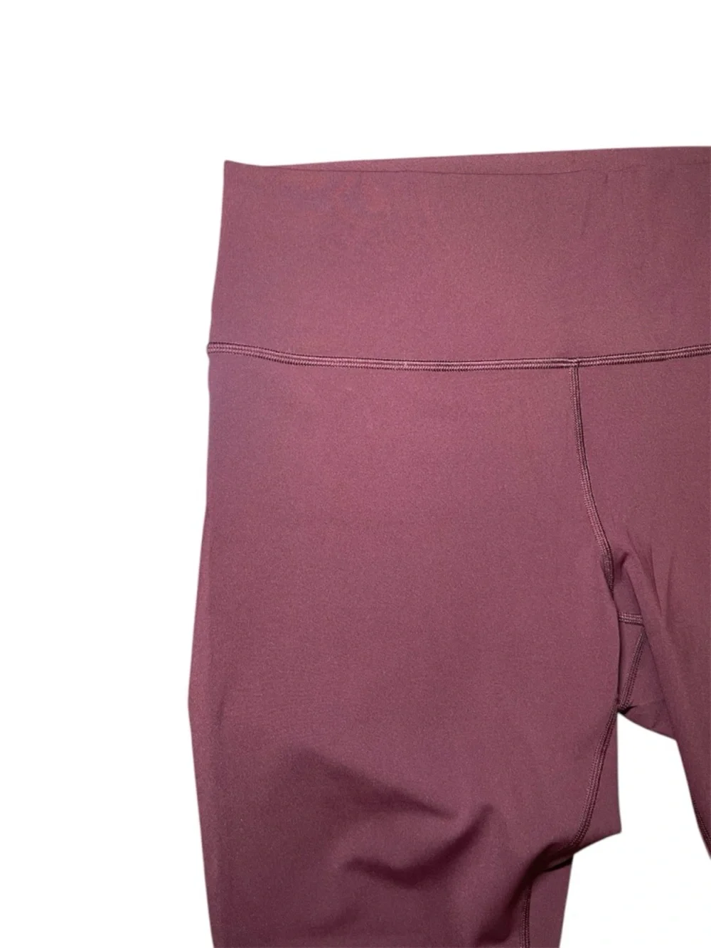 Lululemon Women’s Wunder Under High-Rise Mulled Wine Crop 23" Leggings Size 14 - Picture 8 of 13